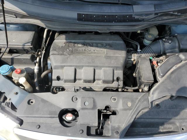 5FNRL5H63BB501456 - 2011 HONDA ODYSSEY EXL ლურჯი ფოტო 12