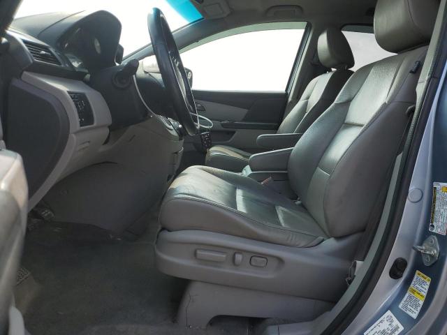 5FNRL5H63BB501456 - 2011 HONDA ODYSSEY EXL ლურჯი ფოტო 7