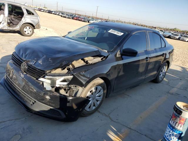 3VW2K7AJ2EM383217 - 2014 VOLKSWAGEN JETTA BASE 黑色 照片 1