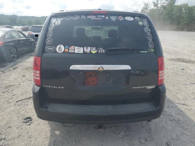 2A4RR5D14AR480221 - 2010 CHRYSLER TOWN & COU TOURING BLACK photo 6