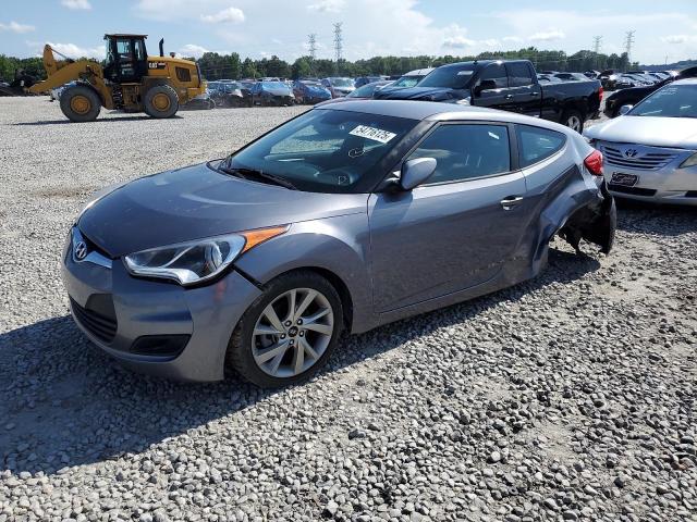 KMHTC6AD8GU284713 - 2016 HYUNDAI VELOSTER GRAY photo 2