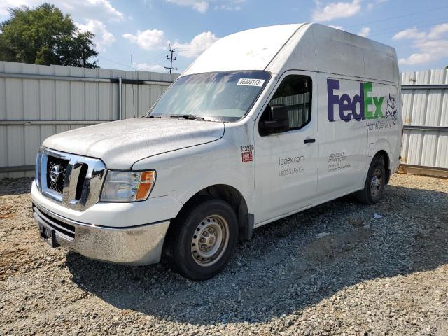 1N6BF0LY1DN114748 - 2013 NISSAN NV 2500 WHITE photo 1