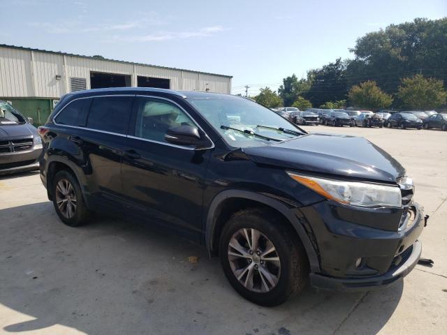 5TDJKRFH8FS098720 - 2015 TOYOTA HIGHLANDER XLE BLACK photo 4