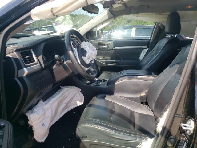 5TDJKRFH8FS098720 - 2015 TOYOTA HIGHLANDER XLE BLACK photo 7