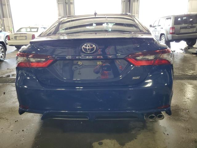 4T1G11AK9RU221289 - 2024 TOYOTA CAMRY SE NIGHT SHADE BLUE photo 6