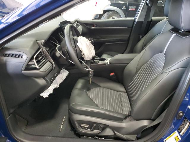 4T1G11AK9RU221289 - 2024 TOYOTA CAMRY SE NIGHT SHADE BLUE photo 7