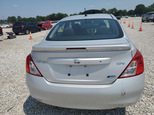 3N1CN7AP7DL857737 - 2013 NISSAN VERSA S SILVER photo 6