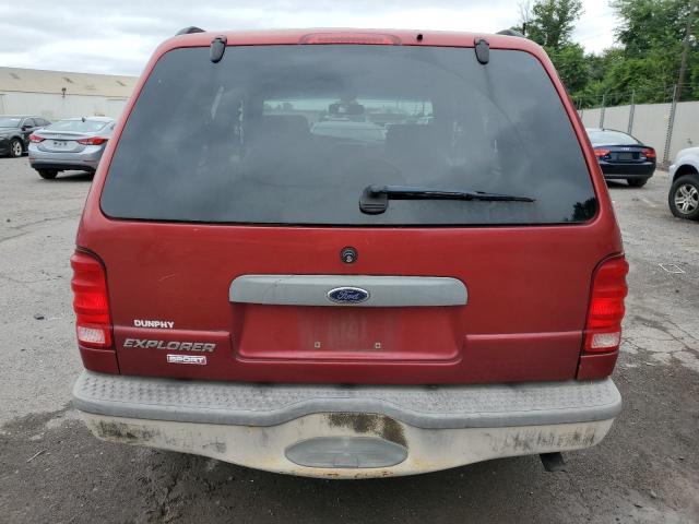 1FMZU70E82UC50349 - 2002 FORD EXPLORER SPORT 红色 照片 6