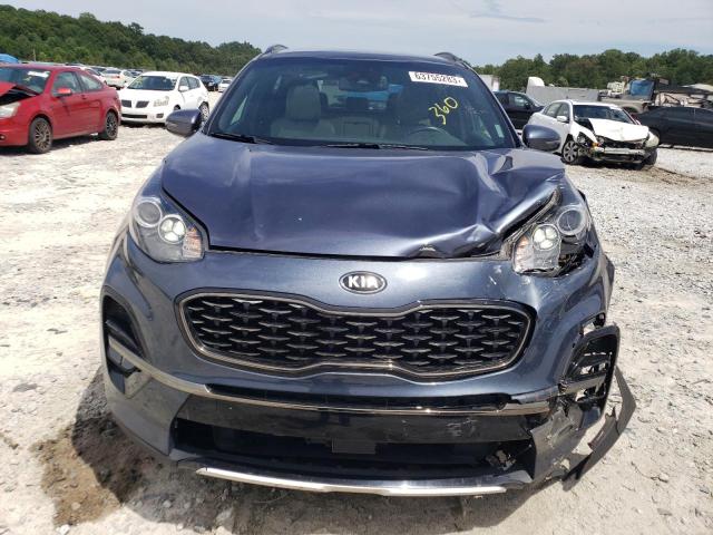 KNDP63AC5L7650736 - 2020 KIA SPORTAGE S BLUE photo 5