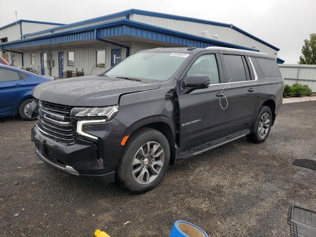 1GNSKCKD7PR431419 - 2023 CHEVROLET SUBURBAN K1500 LT GRAY photo 1