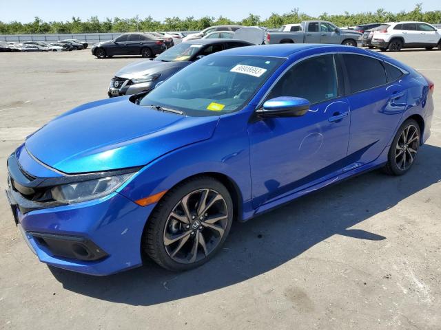 2HGFC2F8XLH559101 - 2020 HONDA CIVIC SPORT 蓝色 照片 1