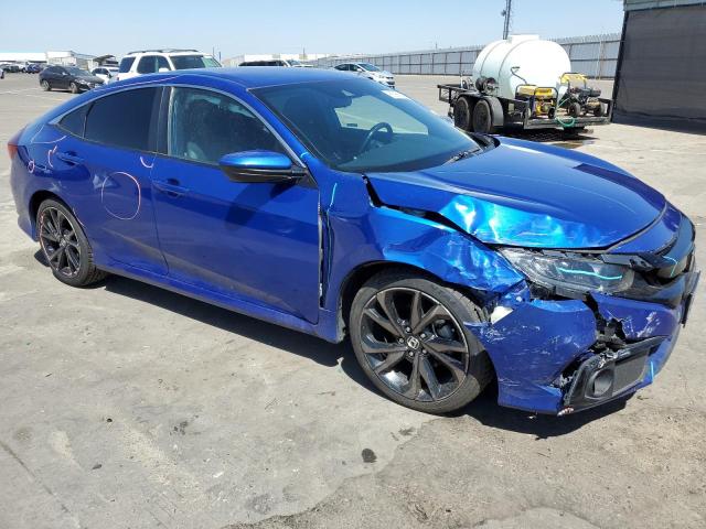 2HGFC2F8XLH559101 - 2020 HONDA CIVIC SPORT 蓝色 照片 4