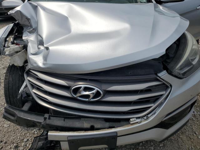 5XYZT3LB8HG498936 - 2017 HYUNDAI SANTA FE S Արծաթագույն լուսանկար 12