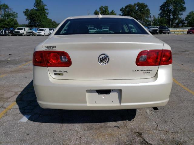 1G4HD57M59U116518 - 2009 BUICK LUCERNE CXL WHITE photo 6