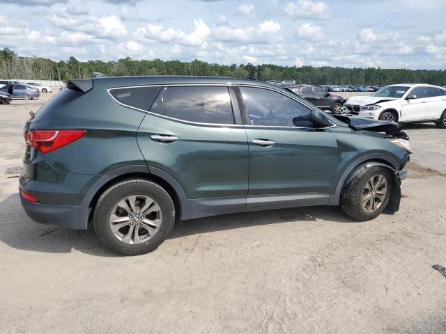5XYZT3LB4DG089343 - 2013 HYUNDAI SANTA FE S TEAL photo 3