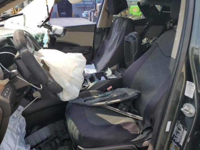 5XYZT3LB4DG089343 - 2013 HYUNDAI SANTA FE S TEAL photo 7