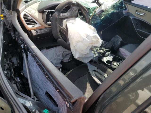 5XYZT3LB4DG089343 - 2013 HYUNDAI SANTA FE S TEAL photo 8