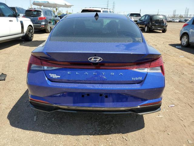 KMHLN4AJ9PU036121 - 2023 HYUNDAI ELANTRA LIMITED BLUE photo 6