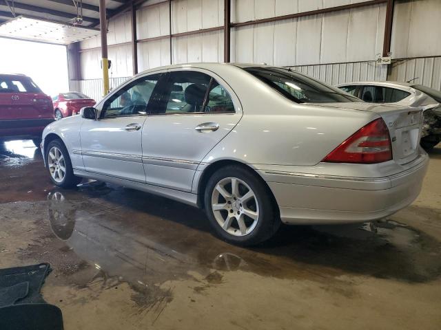 WDBRF92H97F848784 - 2007 MERCEDES-BENZ C 280 4MATIC SILVER photo 2