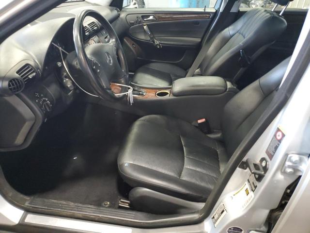 WDBRF92H97F848784 - 2007 MERCEDES-BENZ C 280 4MATIC SILVER photo 7