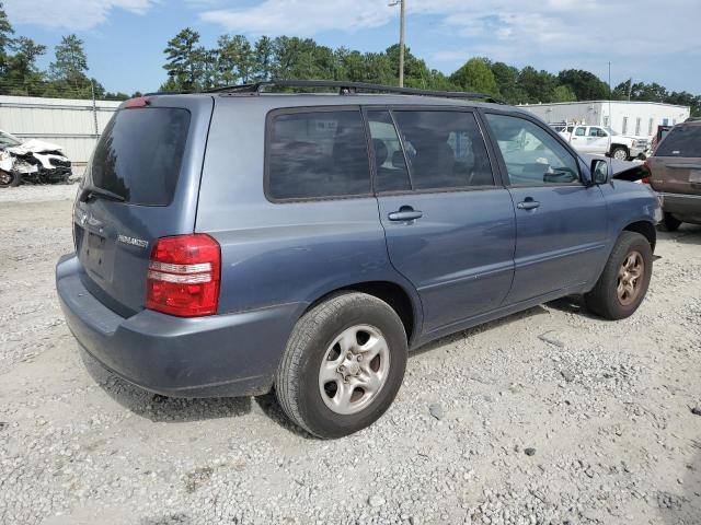 JTEGD21A320036088 - 2002 TOYOTA HIGHLANDER BLUE photo 3