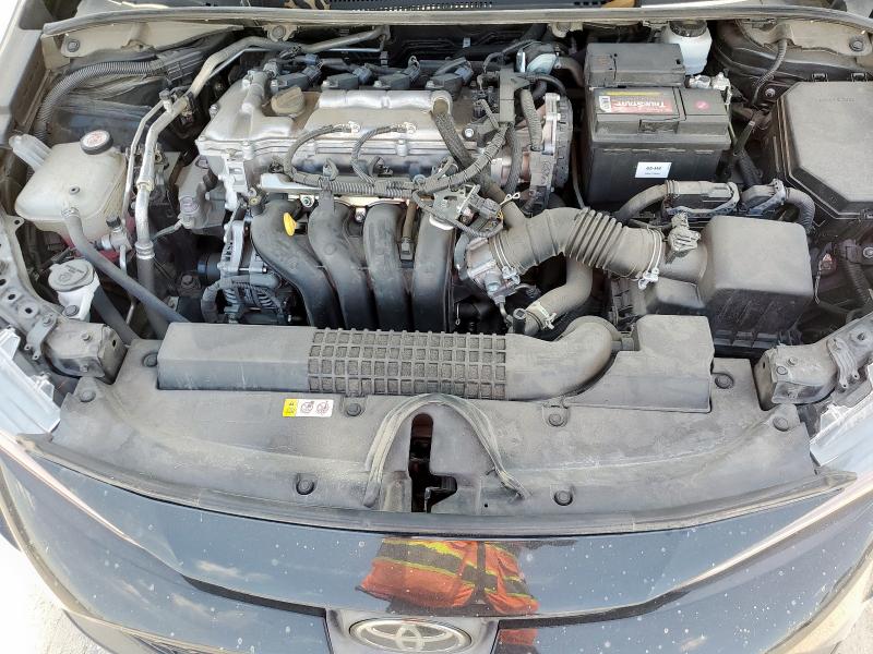 5YFEPMAE3NP330344 - 2022 TOYOTA COROLLA LE BLACK photo 11