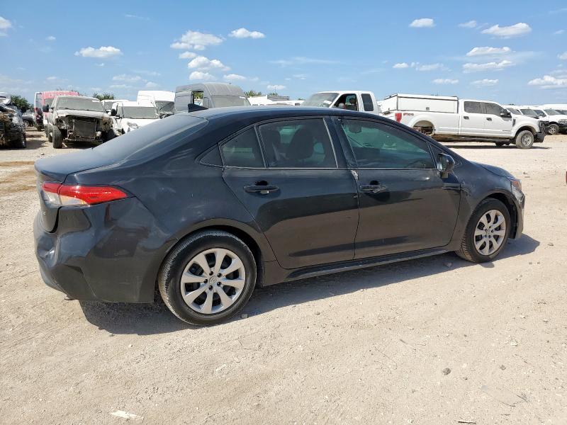 5YFEPMAE3NP330344 - 2022 TOYOTA COROLLA LE BLACK photo 3