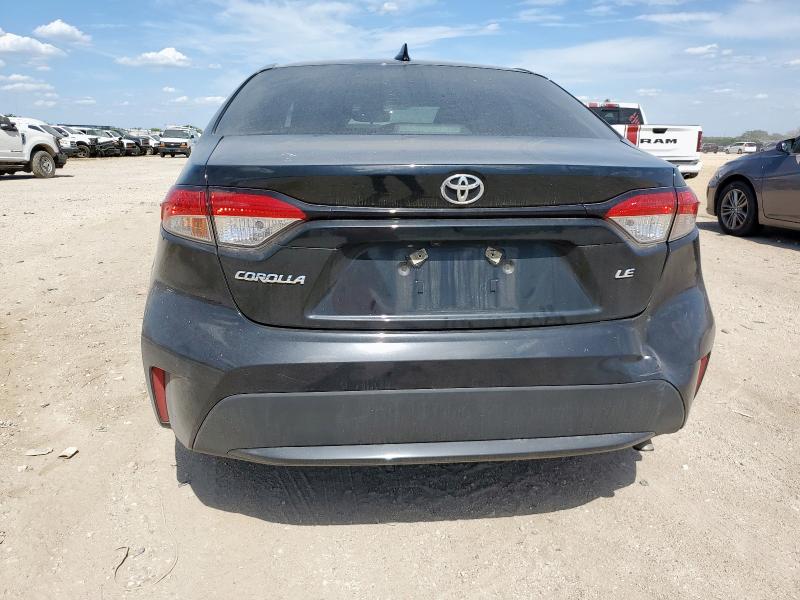 5YFEPMAE3NP330344 - 2022 TOYOTA COROLLA LE BLACK photo 6
