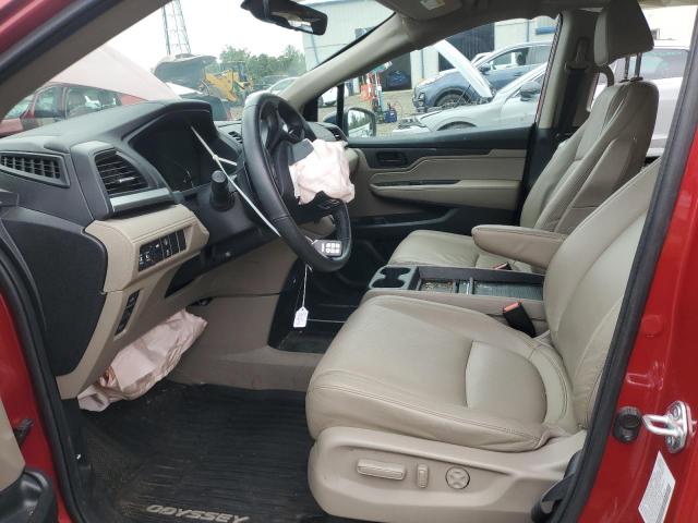 5FNRL6H62PB025326 - 2023 HONDA ODYSSEY EXL წითელი ფოტო 7