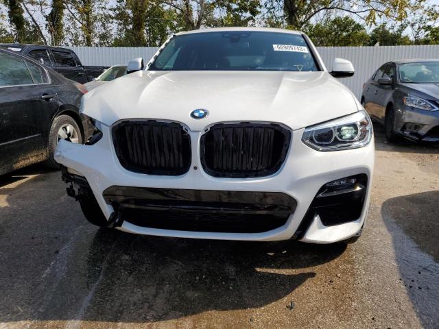 5UX2V1C01M9G47277 - 2021 BMW X4 XDRIVE30I WHITE photo 5