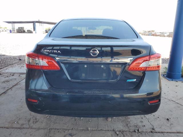 3N1AB7AP6EL635109 - 2014 NISSAN SENTRA S BLACK photo 6