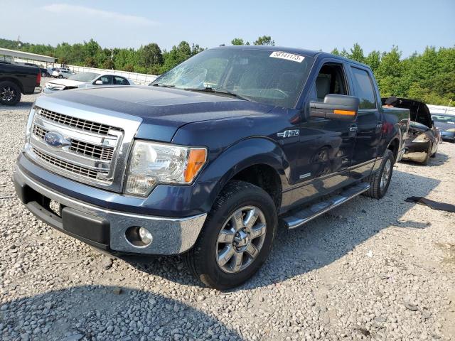 1FTFW1CTXDFC69436 - 2013 FORD F150 SUPERCREW BLUE photo 1