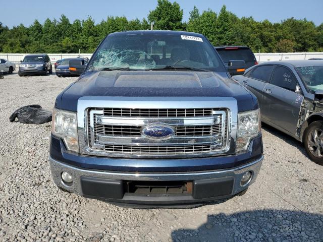 1FTFW1CTXDFC69436 - 2013 FORD F150 SUPERCREW BLUE photo 5