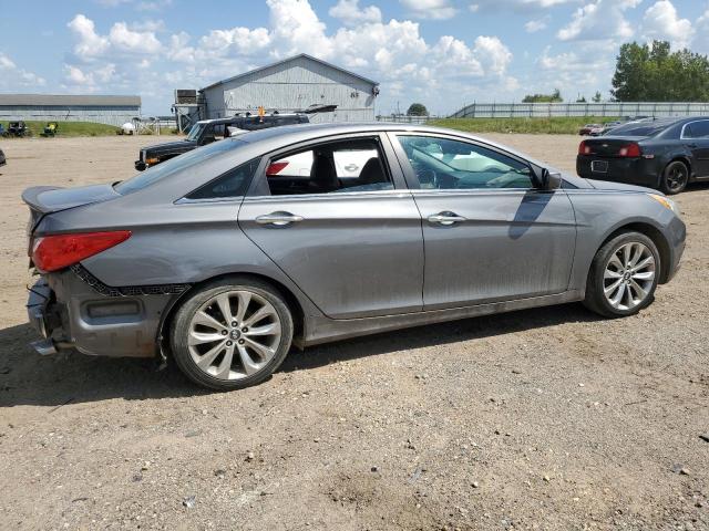 5NPEC4AC2CH443495 - 2012 HYUNDAI SONATA SE GRAY photo 3