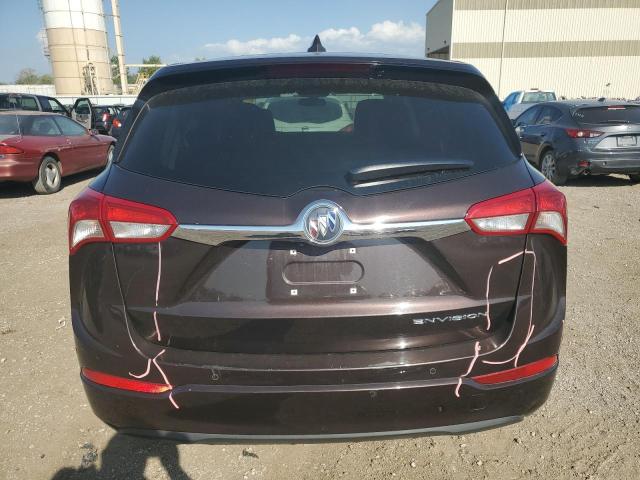 LRBFXBSA6LD165778 - 2020 BUICK ENVISION PREFERRED MAROON photo 6