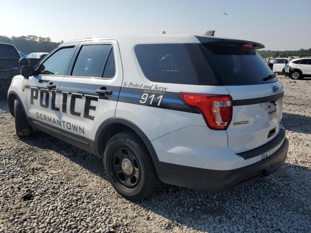 1FM5K8AR4JGA72061 - 2018 FORD EXPLORER POLICE INTERCEPTOR WHITE photo 2