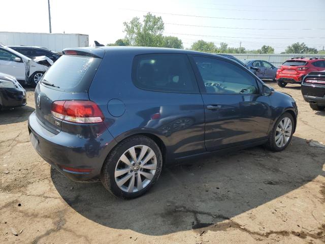 WVWBM7AJ1CW147037 - 2012 VOLKSWAGEN GOLF BLUE photo 3