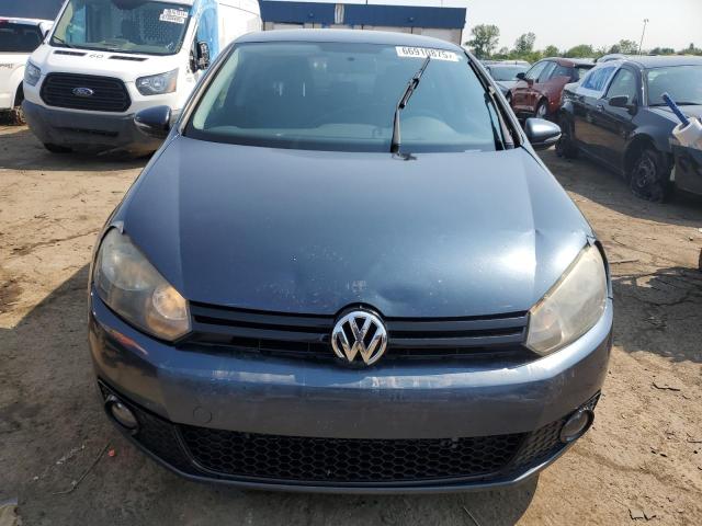 WVWBM7AJ1CW147037 - 2012 VOLKSWAGEN GOLF BLUE photo 5