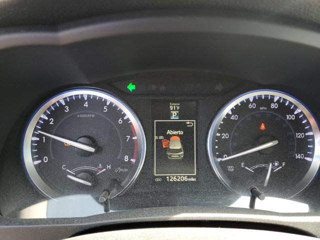 5TDJKRFH4FS191072 - 2015 TOYOTA HIGHLANDER XLE Bordo foto 9