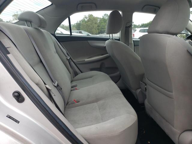 2T1BU4EE2BC553766 - 2011 TOYOTA COROLLA BASE Plata foto 10