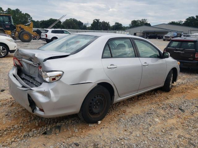 2T1BU4EE2BC553766 - 2011 TOYOTA COROLLA BASE Plata foto 3