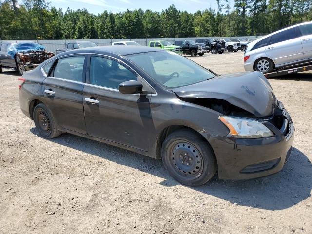 3N1AB7AP5FL656664 - 2015 NISSAN SENTRA S BLACK photo 4