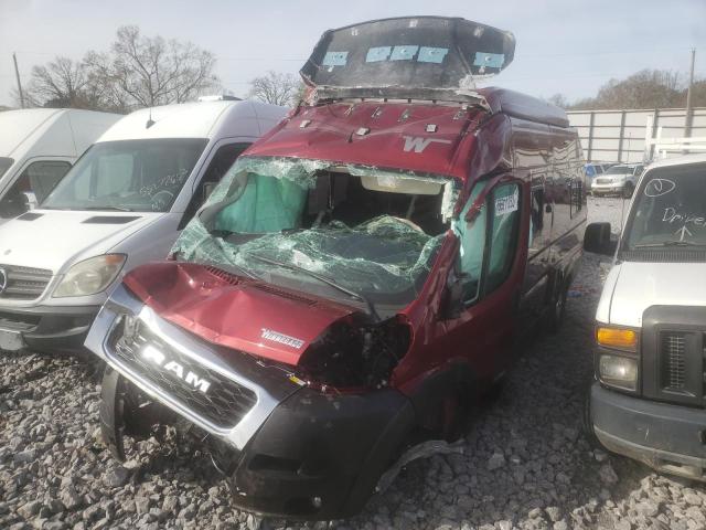 3C6MRVJG1ME541739 - 2021 RAM PROMASTER 3500 HIGH 红色 照片 2