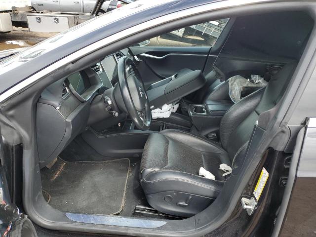 5YJSA1E20HF188179 - 2017 TESLA MODEL S BLACK photo 7