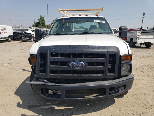 1FDWX34Y78EC14095 - 2008 FORD F350 SRW SUPER DUTY WHITE photo 5