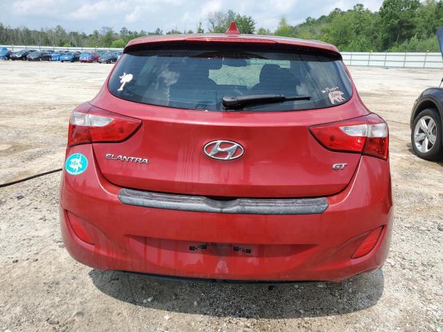 KMHD35LH0GU277074 - 2016 HYUNDAI ELANTRA GT RED photo 6