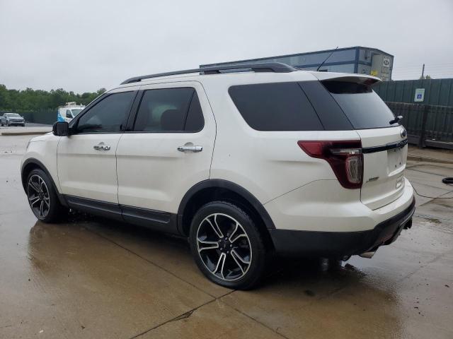 1FM5K8GT7DGB96896 - 2013 FORD EXPLORER SPORT Ақ фото 2