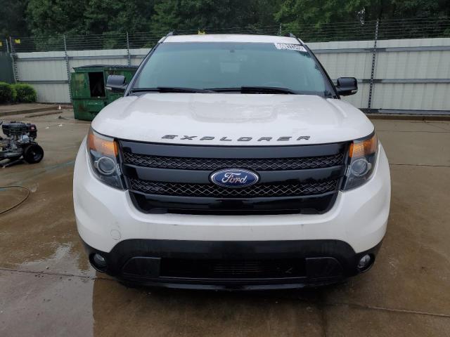 1FM5K8GT7DGB96896 - 2013 FORD EXPLORER SPORT Ақ фото 5