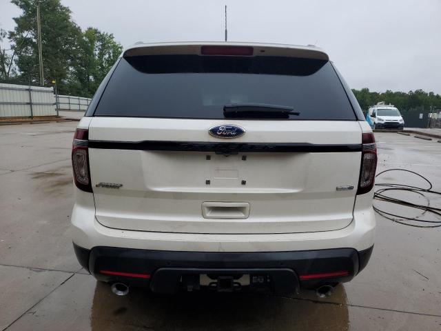 1FM5K8GT7DGB96896 - 2013 FORD EXPLORER SPORT Ақ фото 6