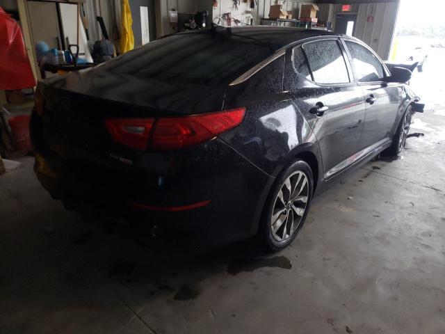 5XXGR4A65FG420245 - 2015 KIA OPTIMA SX BLACK photo 4